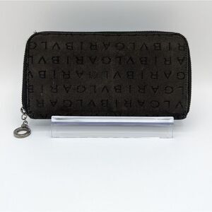 BVLGARI Canvas Printed Wallet